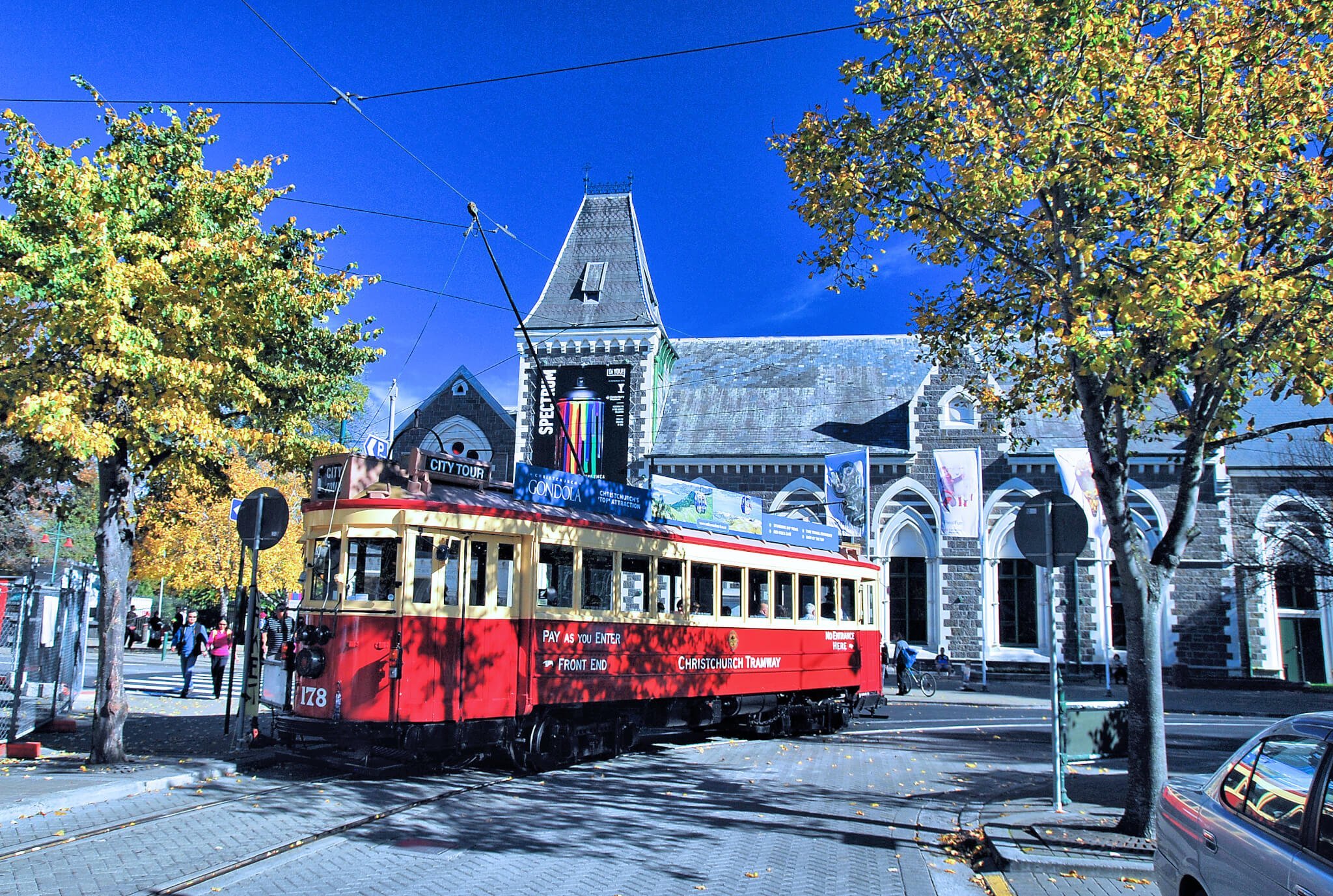 city tour tram christchurch